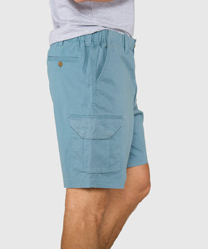 Westport 1989 Stretch Twill Elastic Waist Cargo Shorts