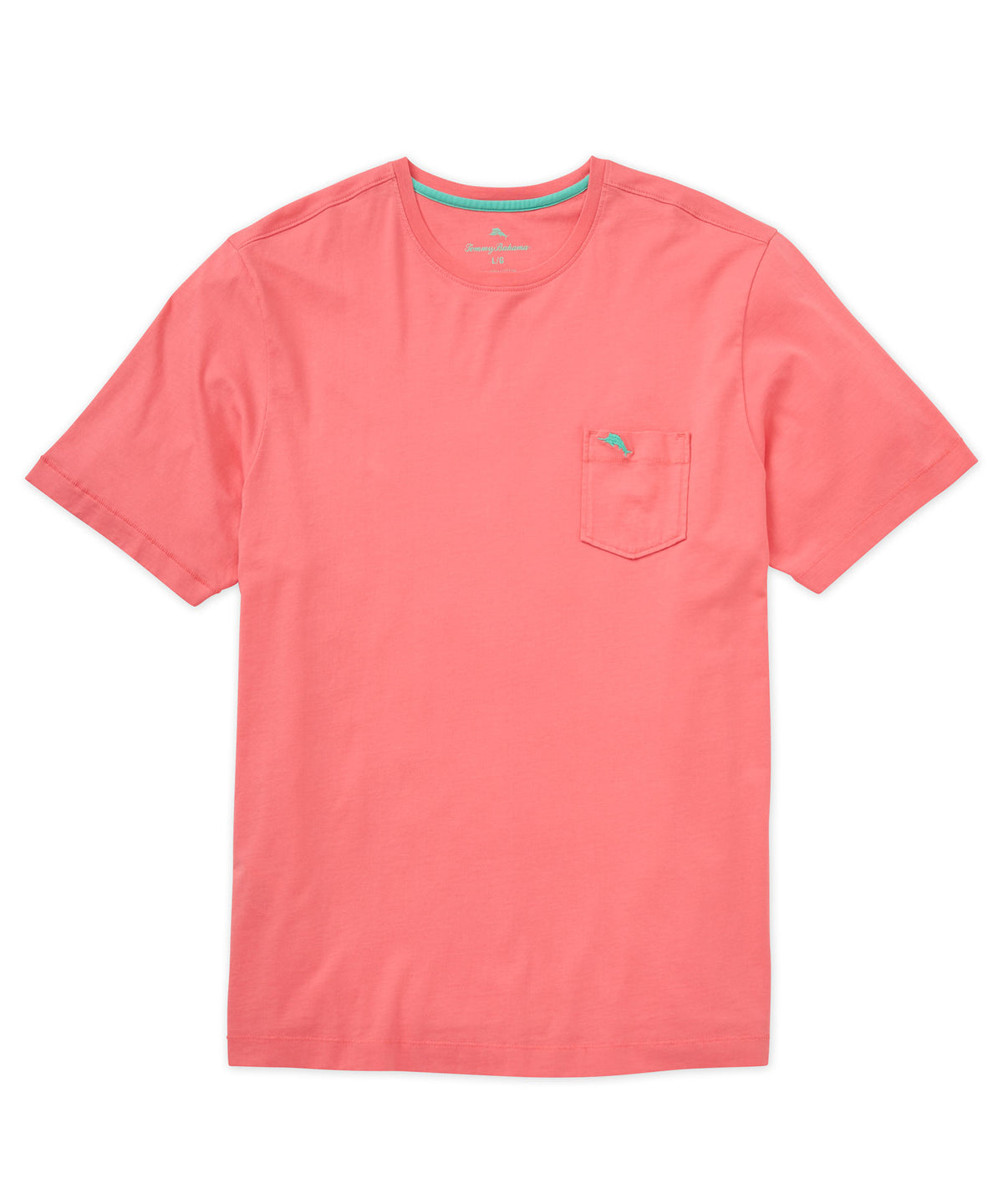 Tommy Bahama Short Sleeve Pima Pocket Tee Shirt, Men's Big & Tall