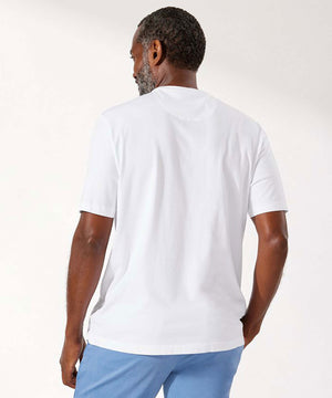 Tommy Bahama Short Sleeve Pima Pocket Tee Shirt