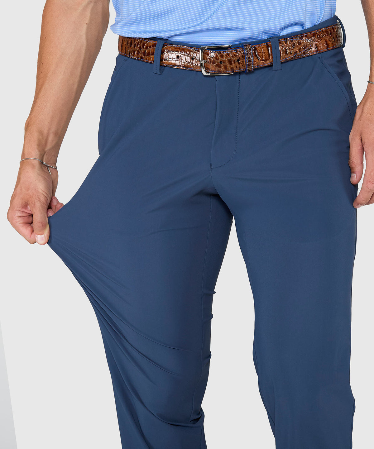 Westport Black Techno Ultimate Gab Stretch Pants, Men's Big & Tall