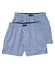 Westport 1989 Woven Cotton Boxers (2-Pack) - Blue/Blue