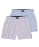 Westport 1989 Woven Cotton Boxers (2-Pack) - Pink/Blue