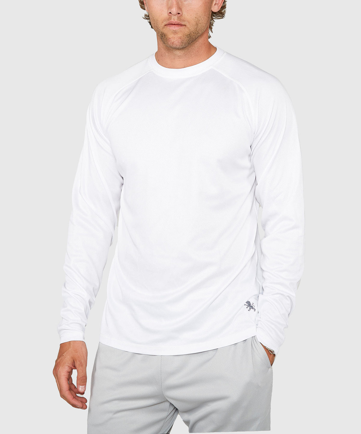 Westport Sport Long Sleeve Workout Tee, Men's Big & Tall