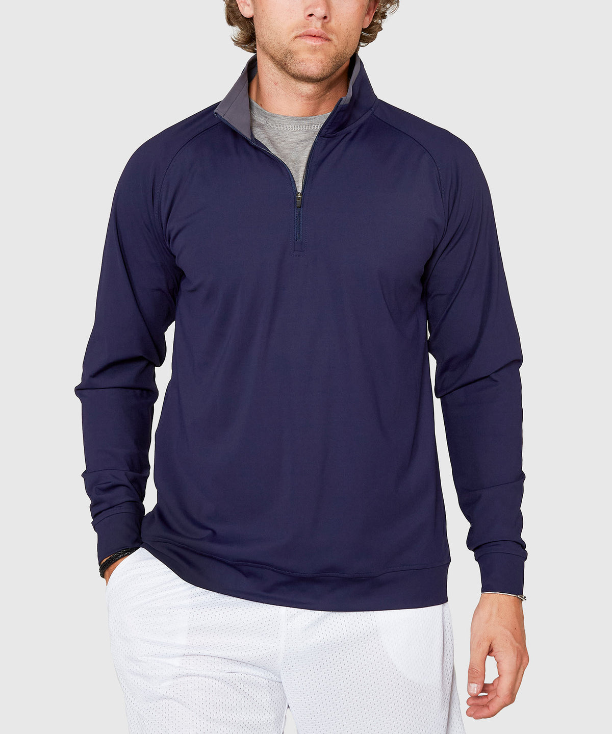 Westport Lifestyle All Day Performance Quarter-Zip Pullover, Men's Big & Tall