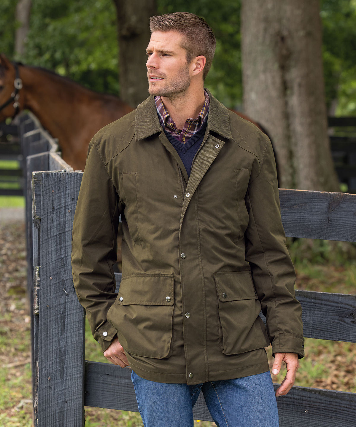 Westport Lifestyle Breckenridge Cotton Barn Coat, Men's Big & Tall