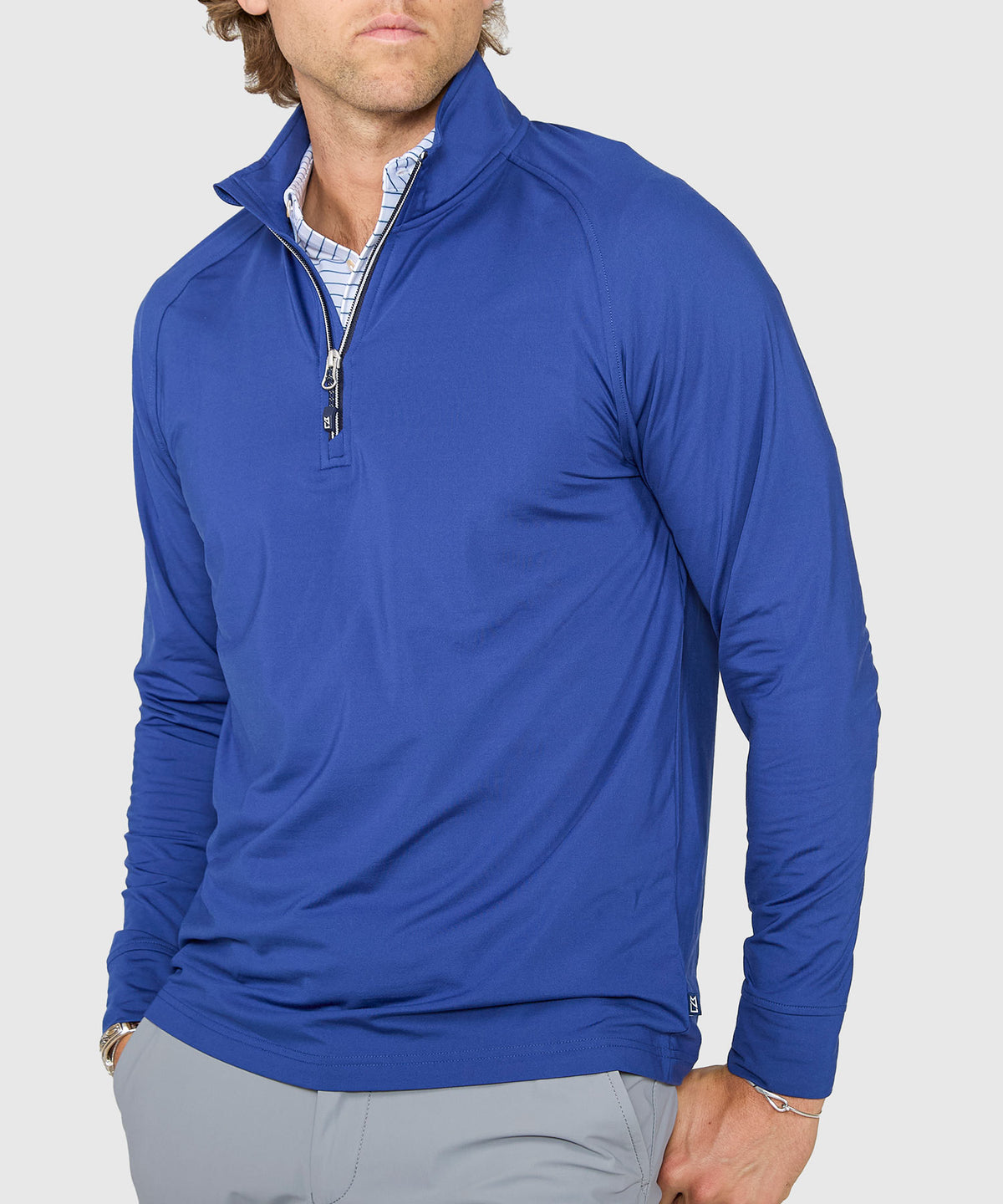 Cutter & Buck Adapt Eco Half-Zip Stretch Pullover, Men's Big & Tall