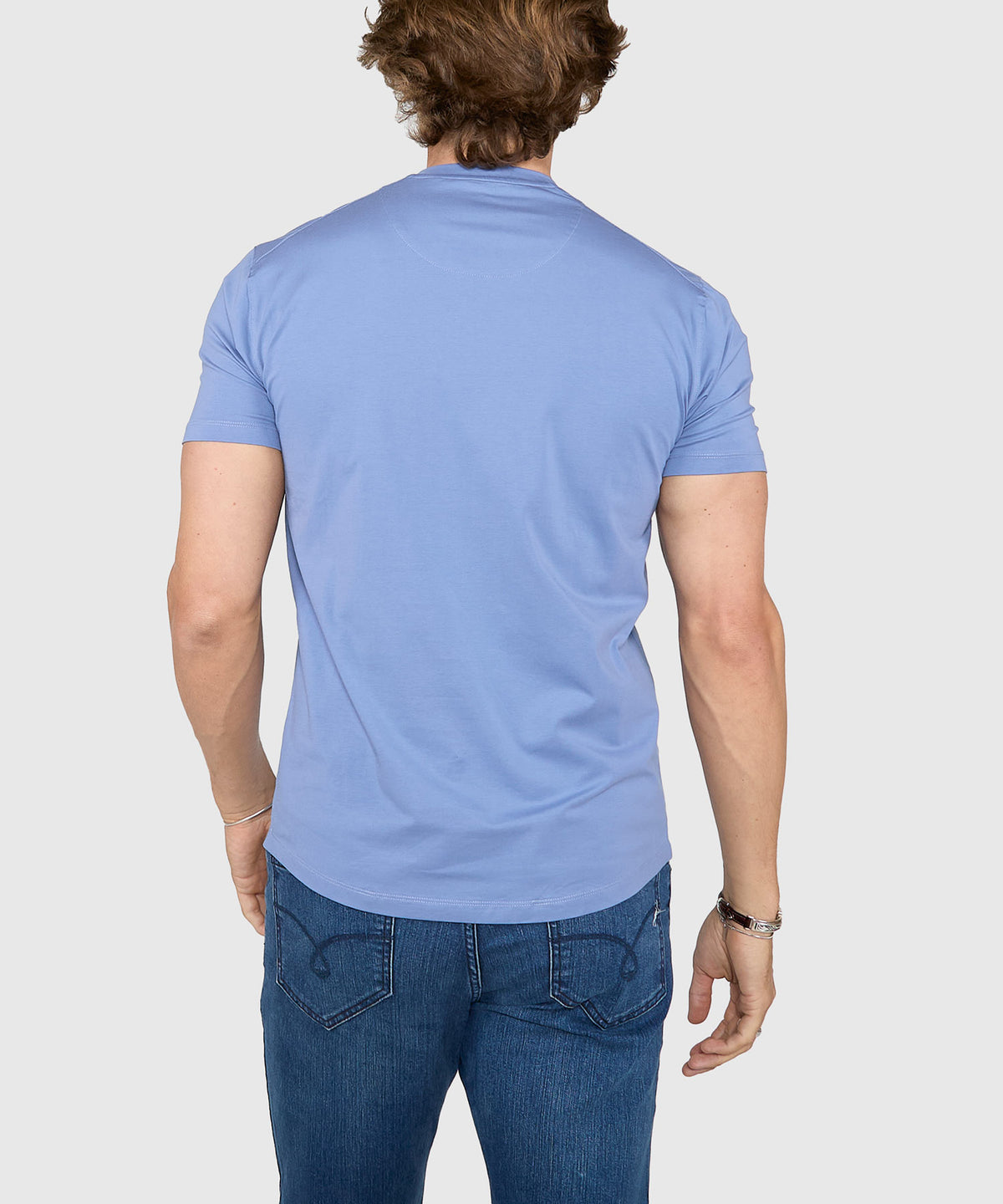 Westport No-Tuck Stretch V-neck Tee Shirt, Men's Big & Tall
