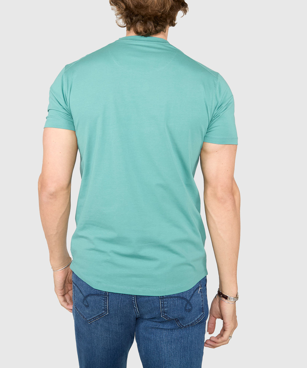 Westport No-Tuck Stretch V-neck Tee Shirt, Men's Big & Tall