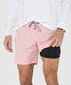 Westport Black Hampton Solid Stretch Swim Trunk with Boxer Lining