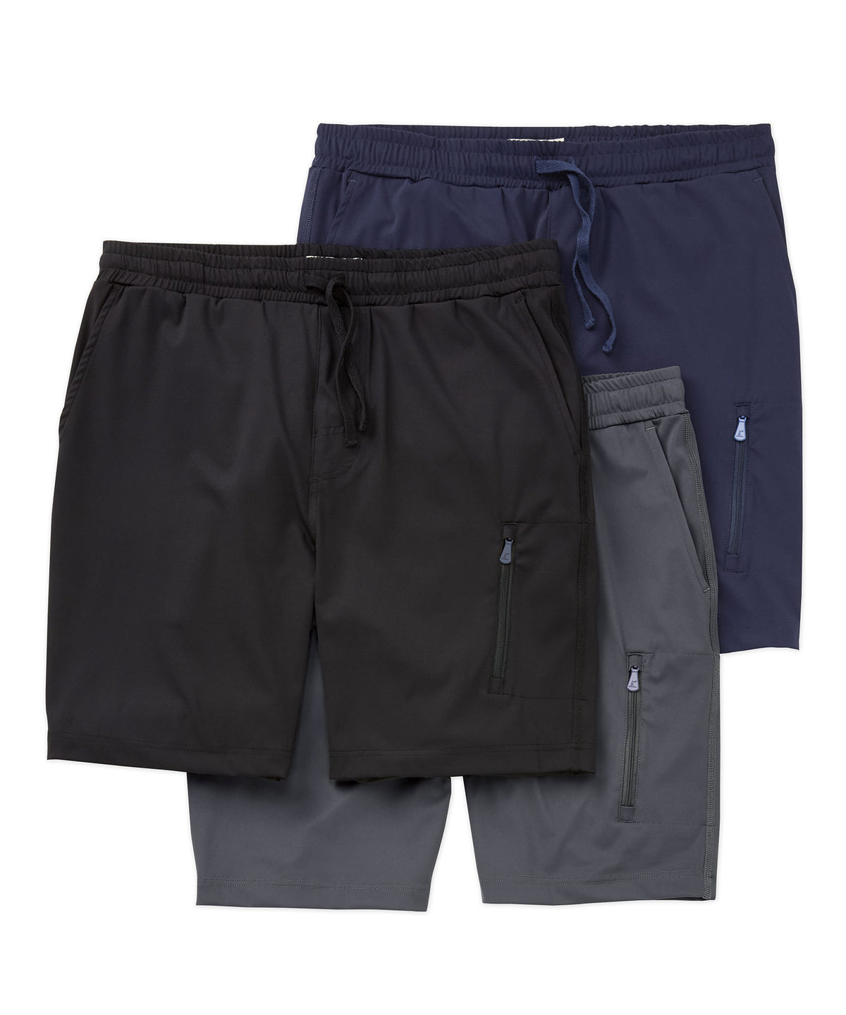 Westport Lifestyle All Day Performance Short with Zipper Cargo Pocket, Men's Big & Tall