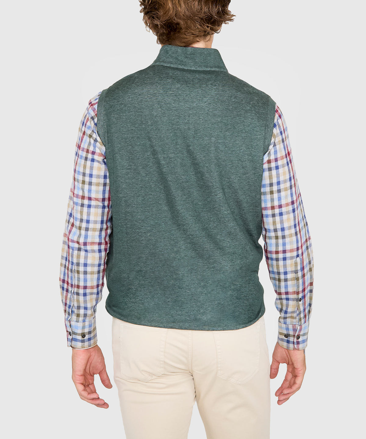Westport Lifestyle Melange Quarter-Zip Vest, Men's Big & Tall