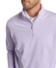 Peter Millar Sugar Stripe Perth Quarter-Zip Pullover