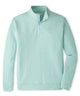 Peter Millar Sugar Stripe Perth Quarter-Zip Pullover - Fresh Mint