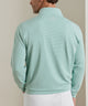 Peter Millar Sugar Stripe Perth Quarter-Zip Pullover
