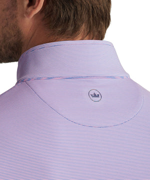 Peter Millar Sugar Stripe Perth Quarter-Zip Pullover