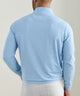 Peter Millar Sugar Stripe Perth Quarter-Zip Pullover