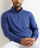 Peter Millar Sugar Stripe Perth Quarter-Zip Pullover