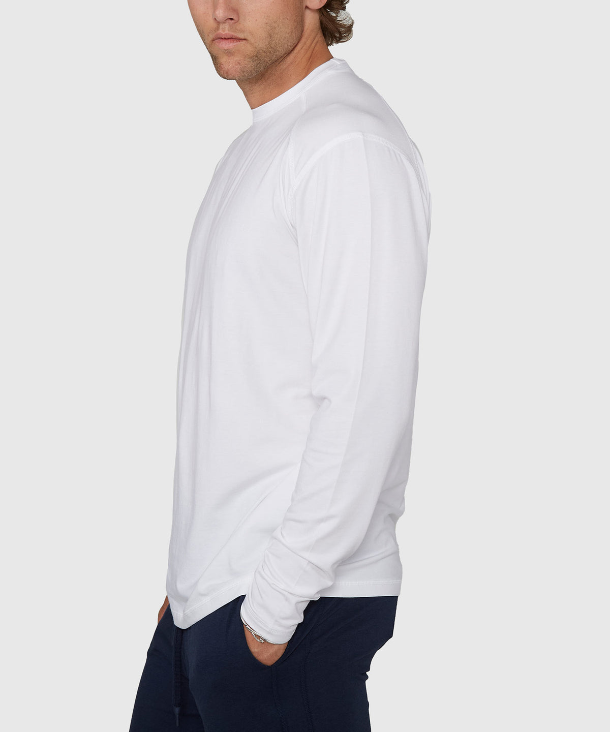 Westport Sport Bamboo Blend Performance Long Sleeve T-Shirt, Men's Big & Tall
