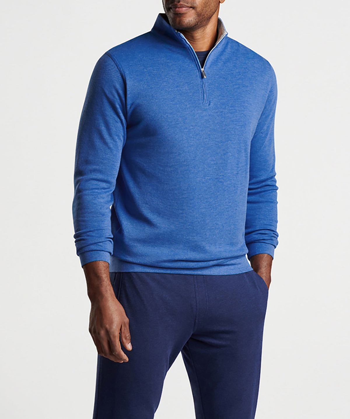 Peter Millar Crown Comfort Quarter-Zip Pullover, Men's Big & Tall