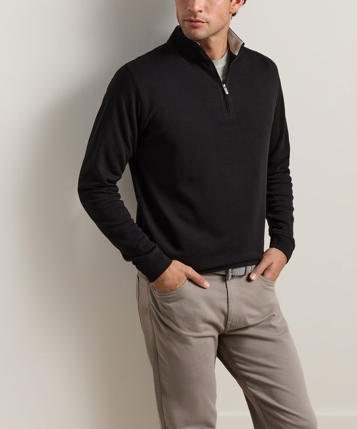 Peter Millar Crown Comfort Quarter-Zip Pullover, Men's Big & Tall