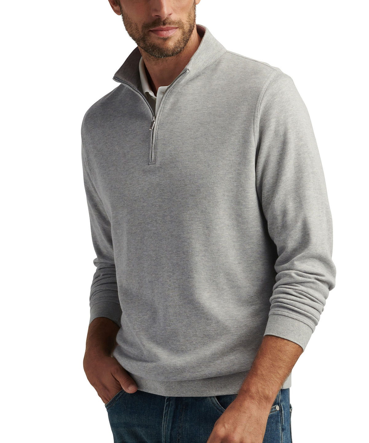 Peter Millar Crown Comfort Quarter-Zip Pullover, Men's Big & Tall