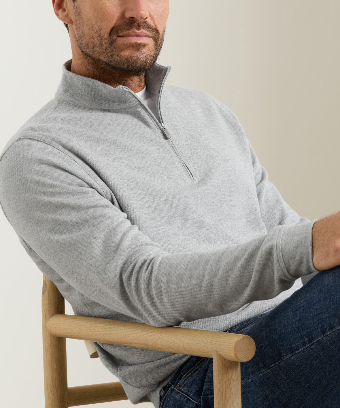 Peter Millar Crown Comfort Quarter-Zip Pullover, Men's Big & Tall