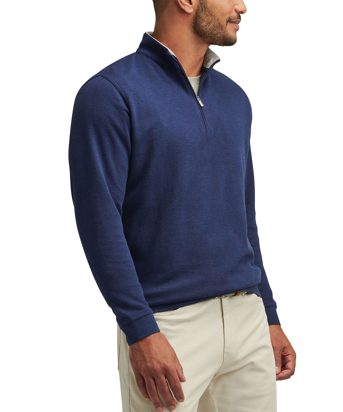 Peter Millar Crown Comfort Quarter-Zip Pullover, Men's Big & Tall