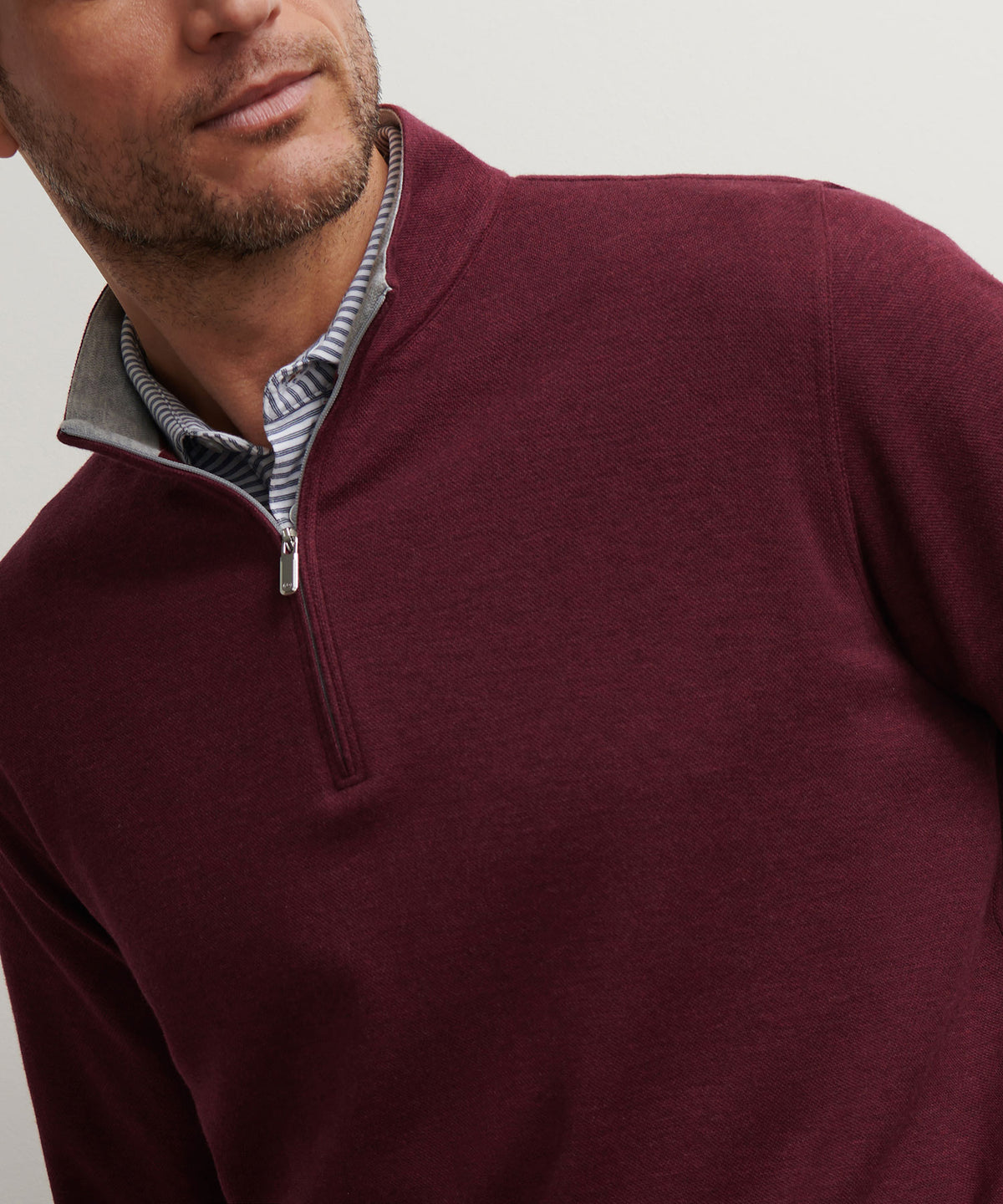 Peter Millar Crown Comfort Quarter-Zip Pullover, Men's Big & Tall