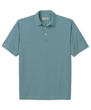 Westport Lifestyle Short Sleeve Performance Stripe Polo Shirt