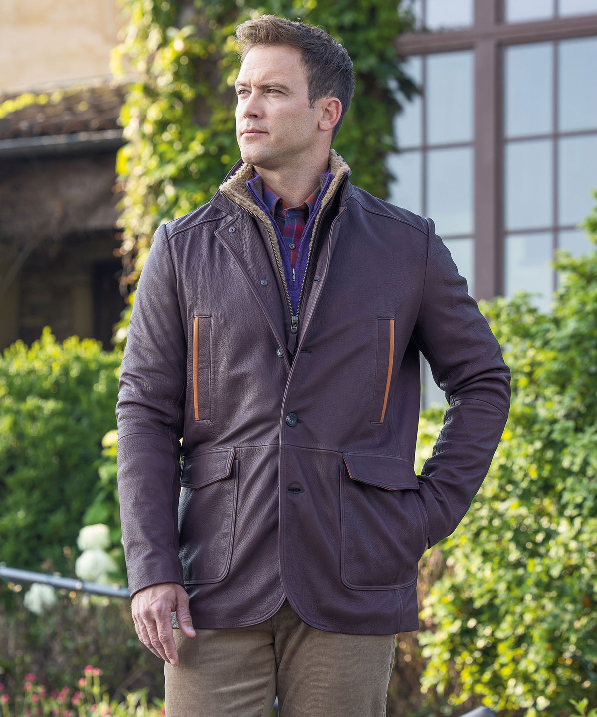 Westport Black Deerskin Jacket, Men's Big & Tall