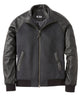 Westport Black Cashmere & Lambskin Bomber Jacket