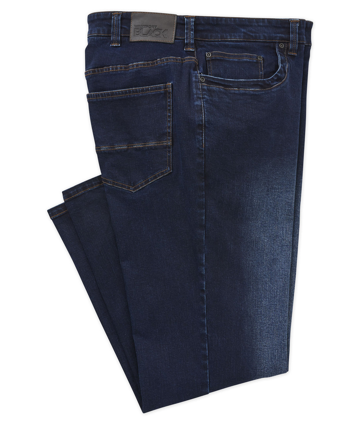 Westport Black Ultra Stretch Denim Jean, Men's Big & Tall