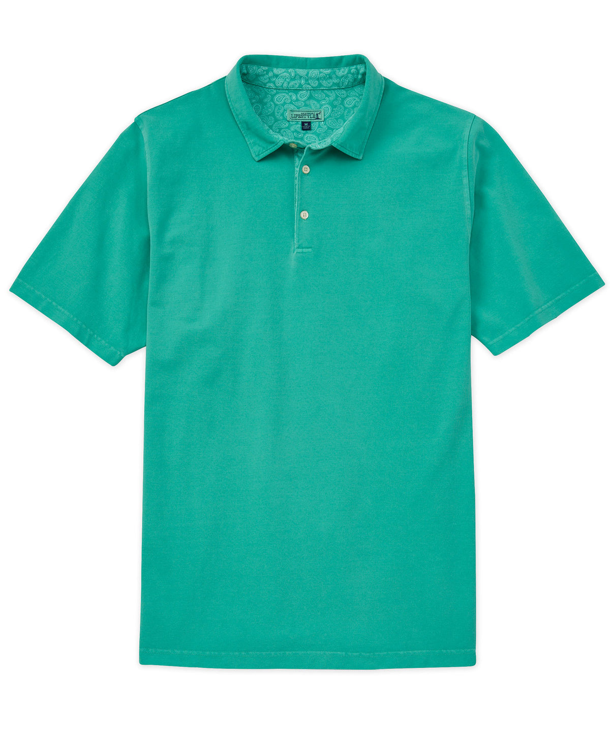 Westport Lifestyle Garment Dyed Pique Polo Knit Shirt, Men's Big & Tall