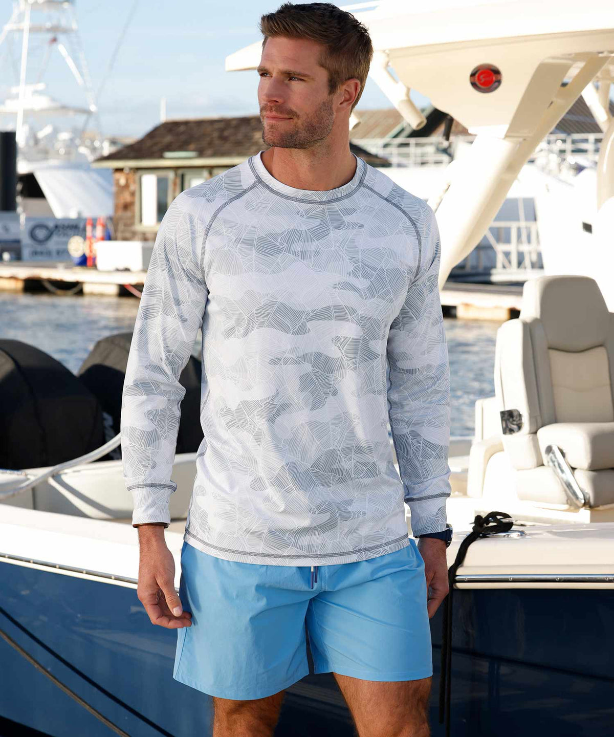 Westport Lifestyle Compo Solid Stretch Swim Trunk, Men's Big & Tall