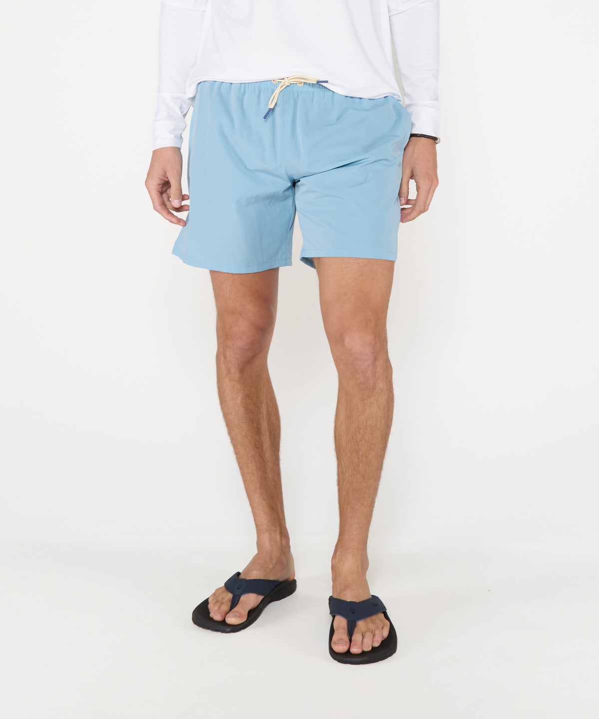 Westport Lifestyle Compo Solid Stretch Swim Trunk, Men's Big & Tall