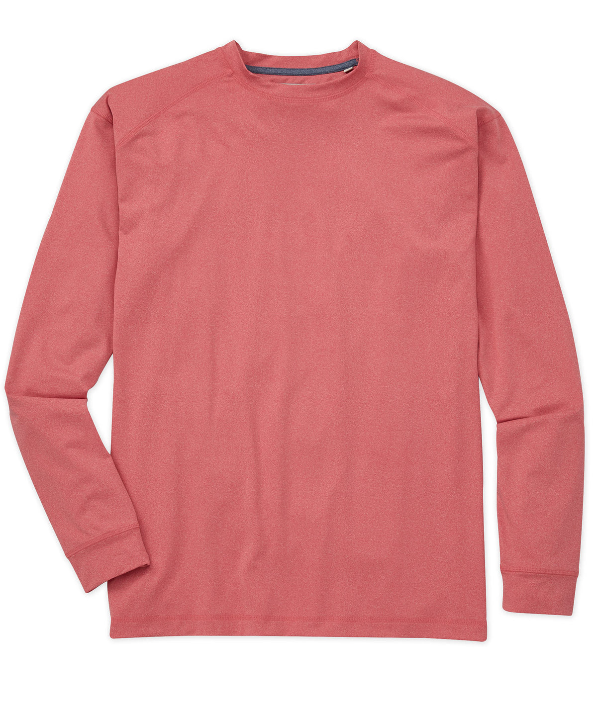 Westport Lifestyle Long Sleeve Performance Crew Neck T-Shirt, Men's Big & Tall