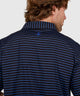 Westport Lifestyle Short Sleeve Stripe Polo Knit Shirt