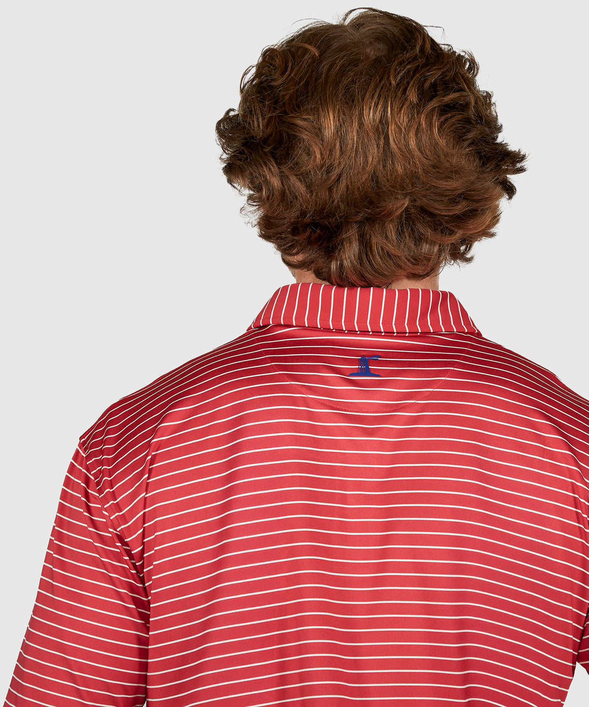 Westport Lifestyle Short Sleeve Stripe Polo Knit Shirt, Men's Big & Tall
