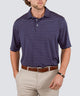 Westport Lifestyle Short Sleeve Stripe Polo Knit Shirt
