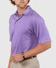 Westport Lifestyle Short Sleeve Stripe Polo Knit Shirt