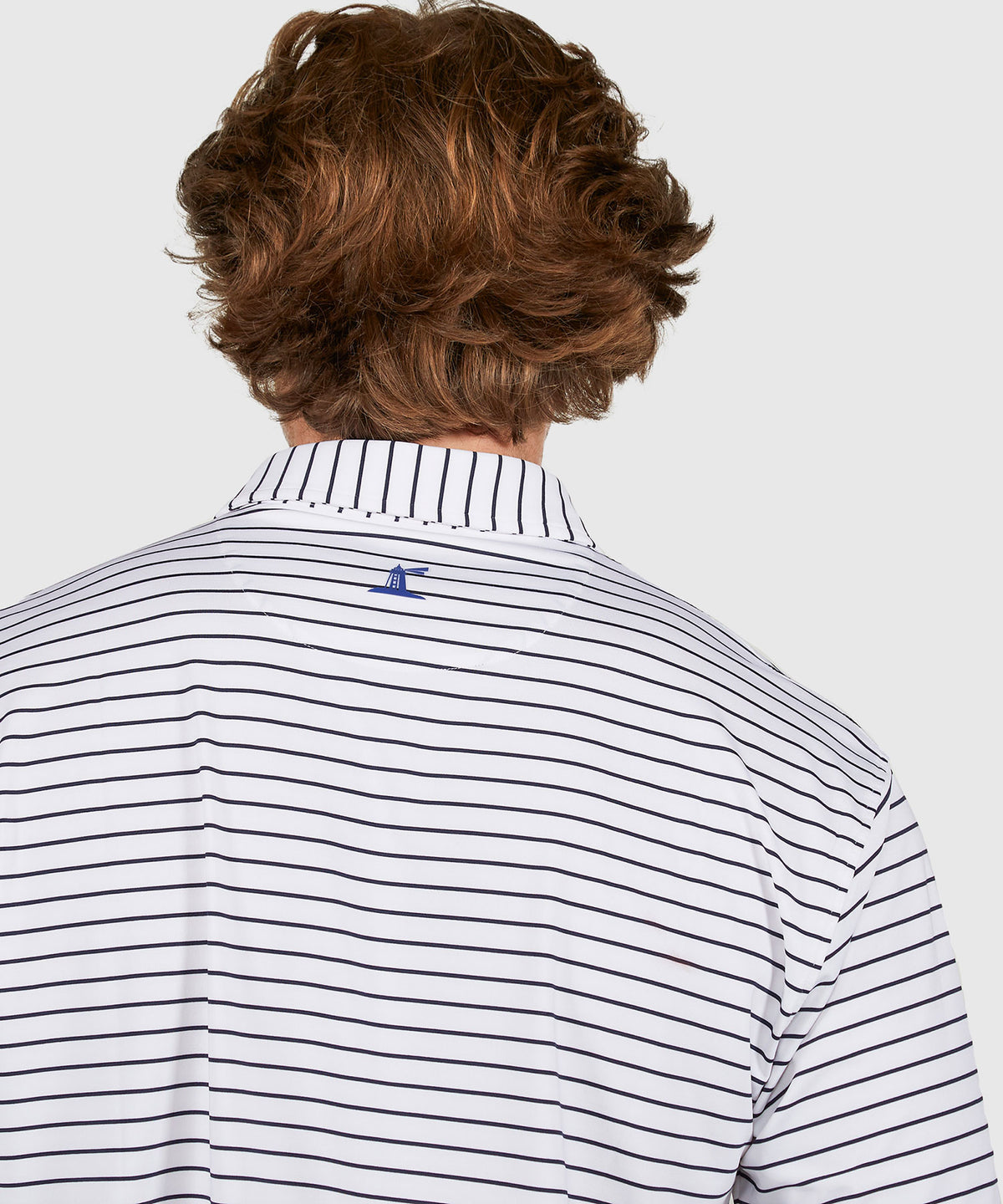 Westport Lifestyle Short Sleeve Stripe Polo Knit Shirt, Men's Big & Tall