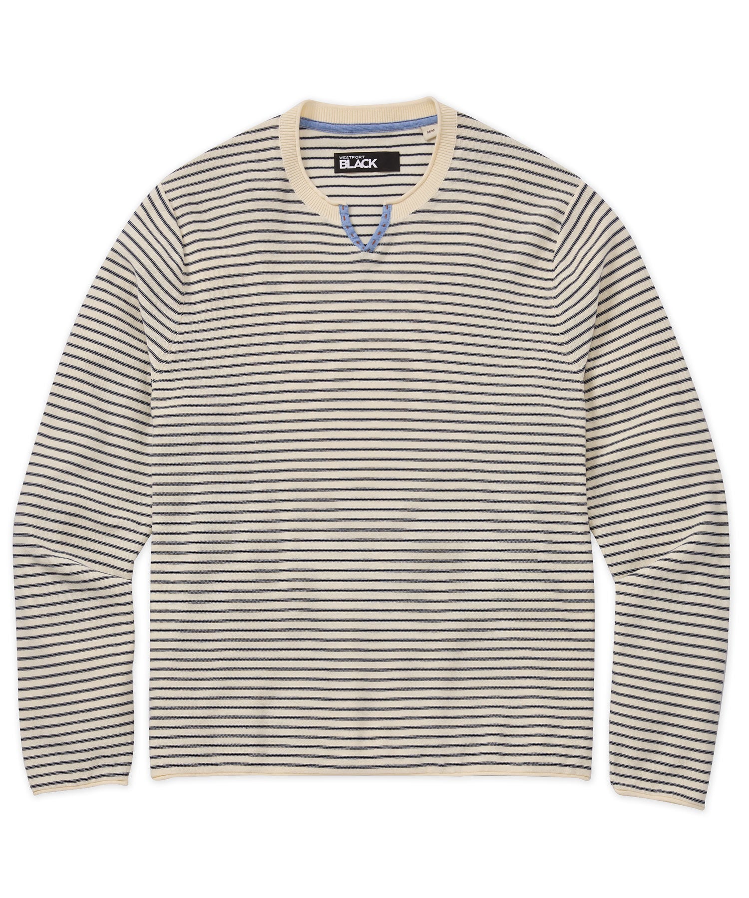 Westport Black Stripe Long Sleeve Sweater