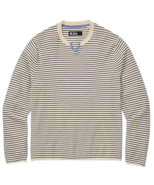 Westport Black Stripe Long Sleeve Sweater