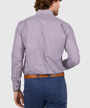 Westport Black Long Sleeve Button-Down Gingham Sport Shirt