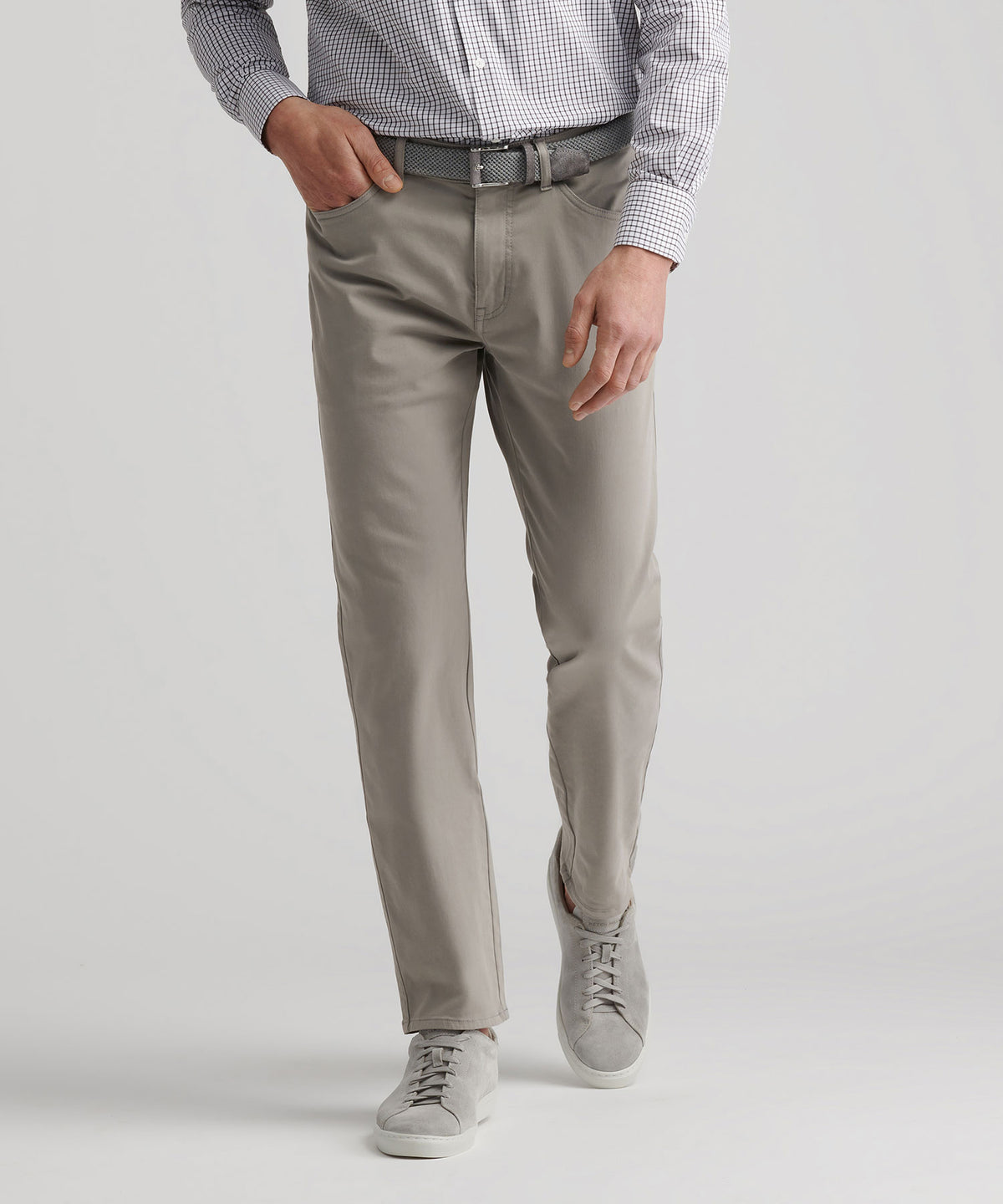 Peter Millar Signature Sateen 5-Pocket Pant, Men's Big & Tall