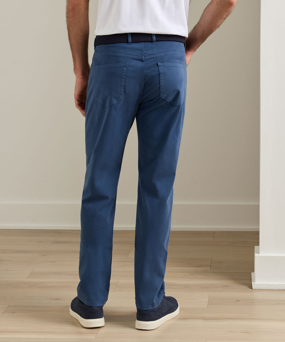 Peter Millar Signature Sateen 5-Pocket Pant, Men's Big & Tall