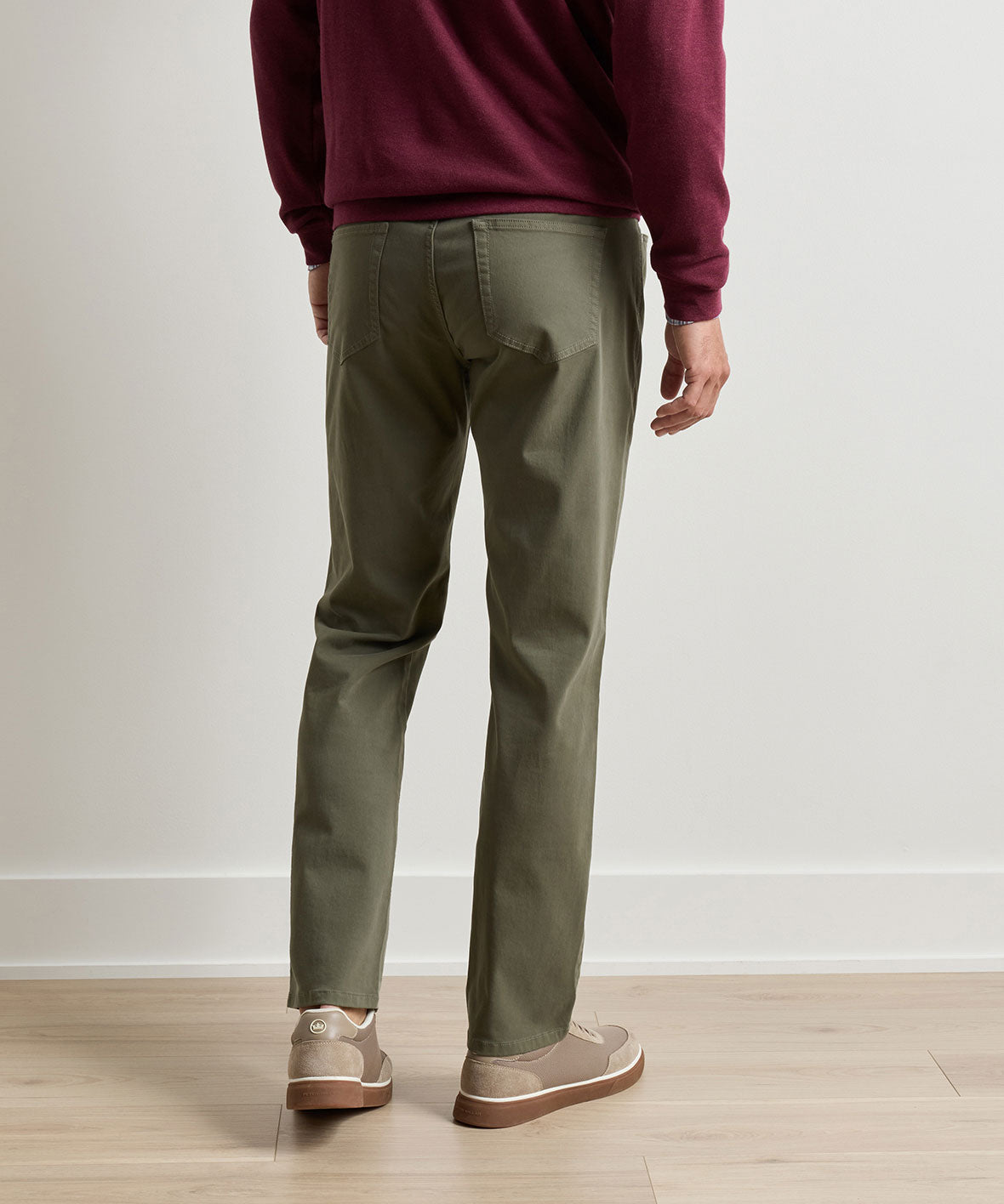 Peter Millar Signature Sateen 5-Pocket Pant, Men's Big & Tall