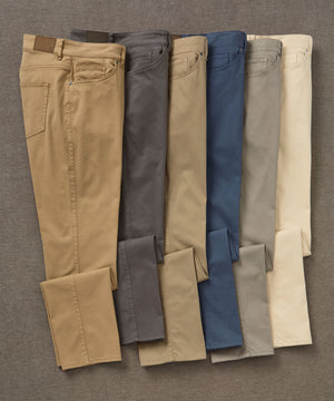 Peter Millar Signature Sateen 5-Pocket Pant