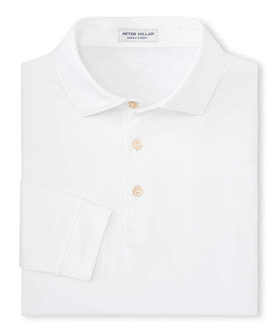 Peter Millar Long Sleeve Performance Polo, Men's Big & Tall
