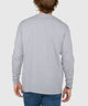 Westport No-Tuck Long Sleeve Stretch Cotton Crew Neck T-Shirt